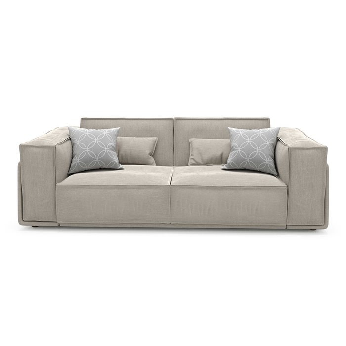 Диван-кровать Vento Classic long двухместный серого цвета