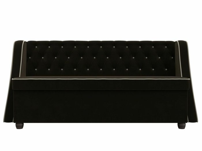 Кухонный прямой диван Лофт коричневого цвета - купить Прямые диваны по цене 45999.0