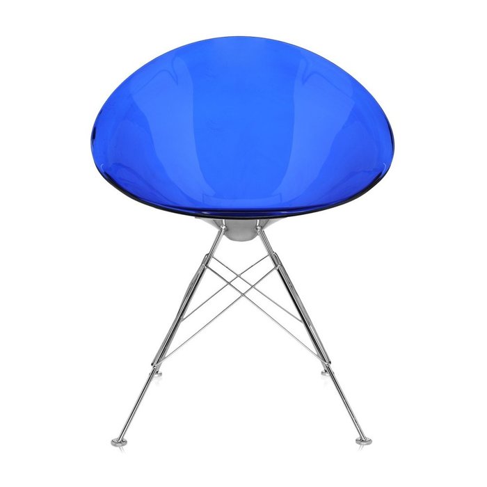Стул Ero синего цвета - купить Обеденные стулья по цене 45090.0