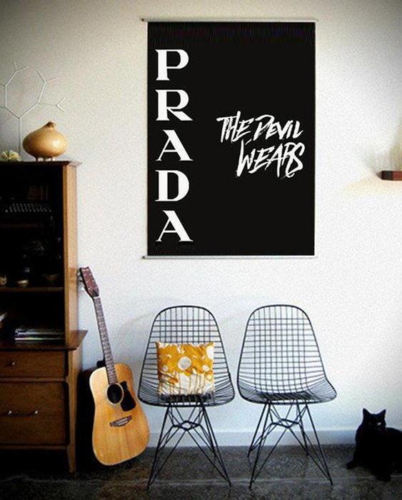 Постер "Prada. The devil wears" А4 - купить Принты по цене 2000.0