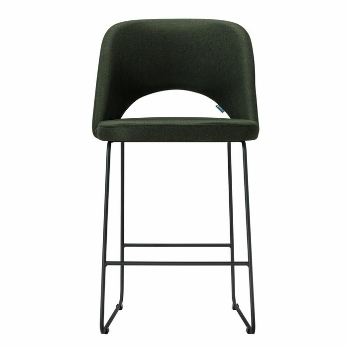 Полубарный стул Lars темно-зеленого цвета - купить Барные стулья по цене 10760.0