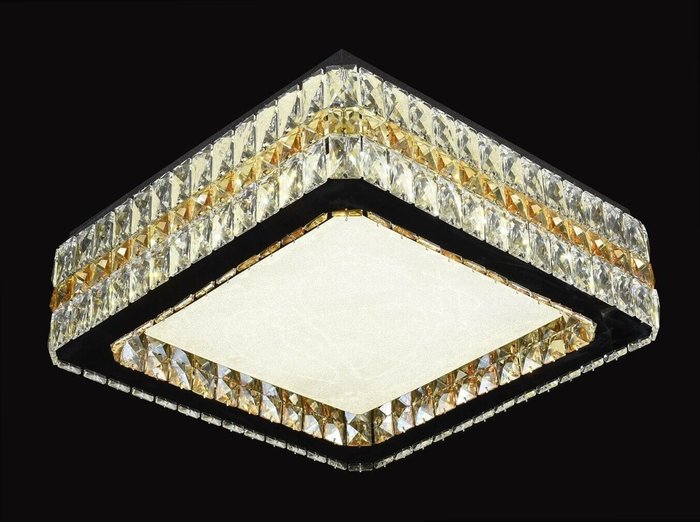 Светодиодная потолочная люстра Vesuvio с прозрачным плафоном - купить Потолочные люстры по цене 12000.0