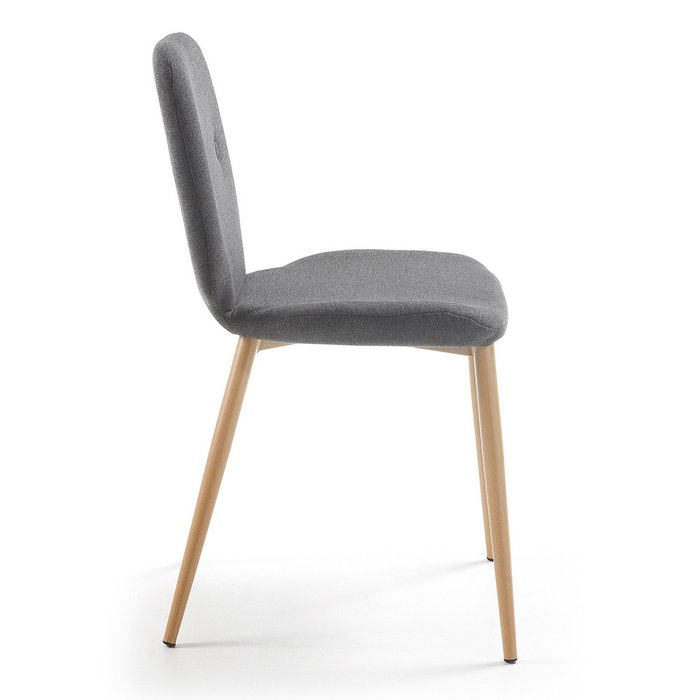 Обеденный стул Julia Grup STEM темно-серого цвета - купить Обеденные стулья по цене 14990.0