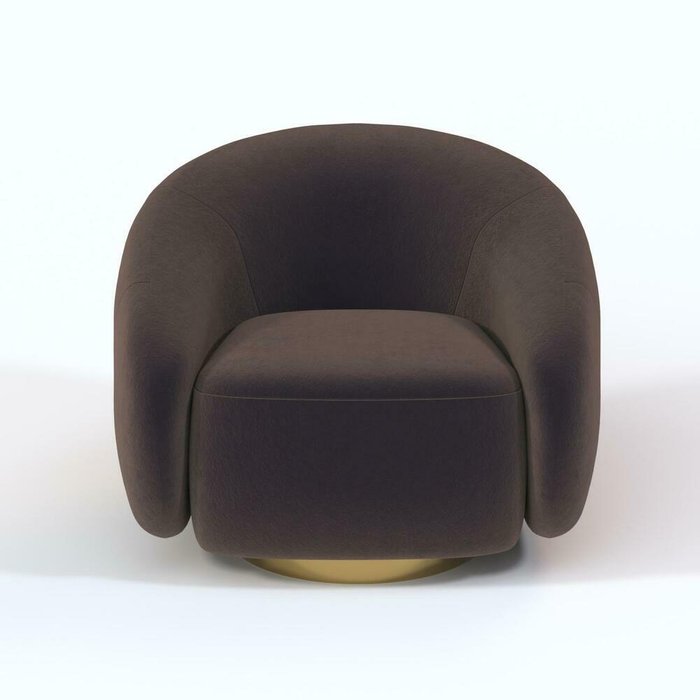 Кресло Kali коричневого цвета - купить Интерьерные кресла по цене 50589.0