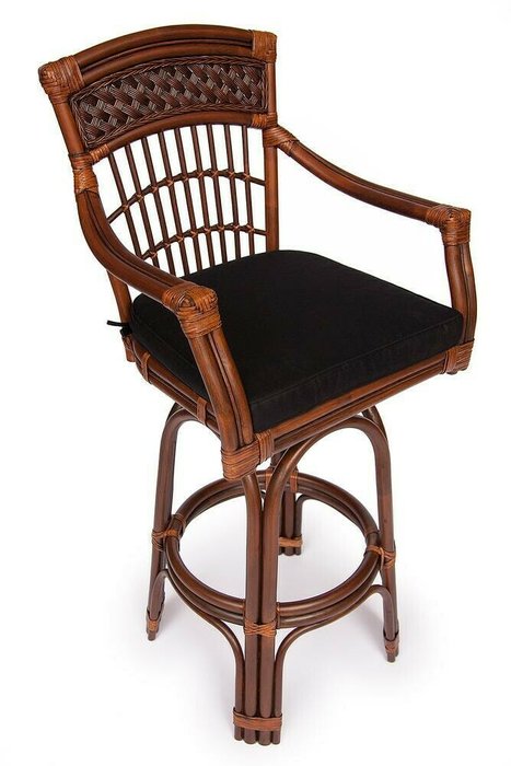 Барный стул Andrea Pecan Washed коричневого цвета
