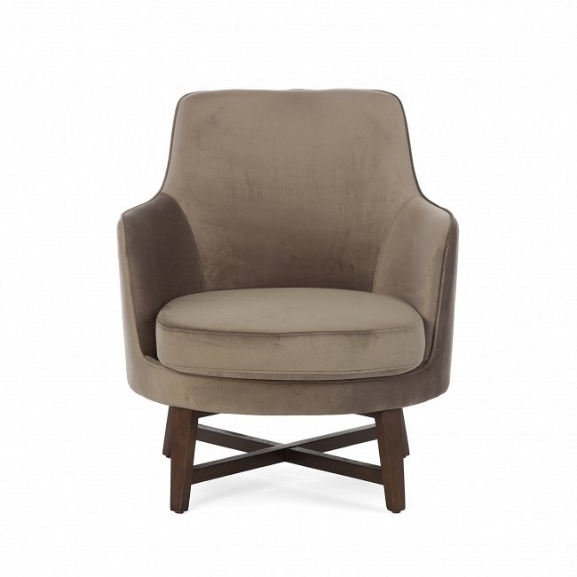 Кресло Larnaca серого цвета - лучшие Интерьерные кресла в INMYROOM