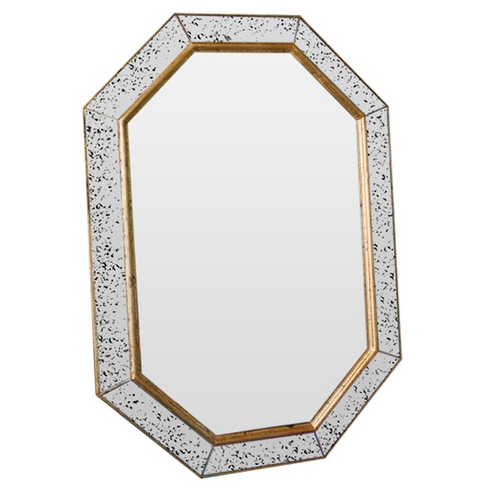 Настенное зеркало Julian gold