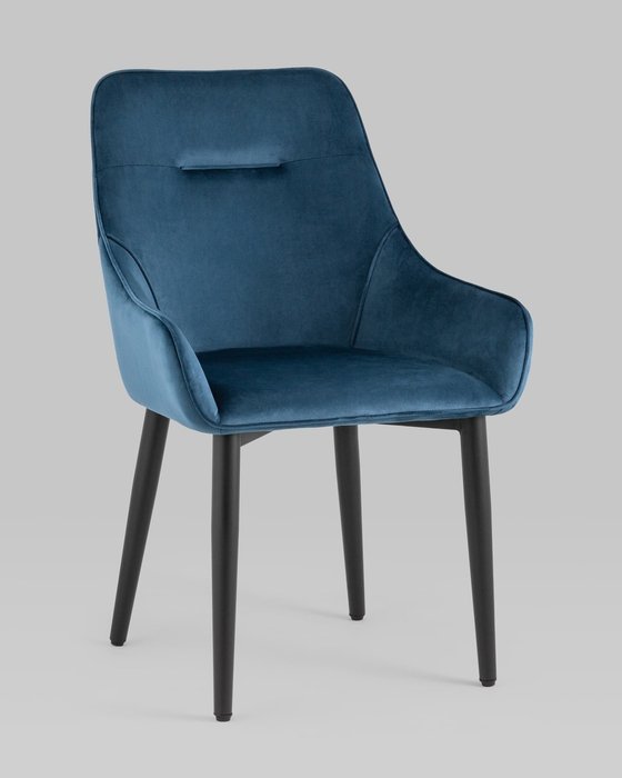 Стул Диана синего цвета - купить Обеденные стулья по цене 9990.0