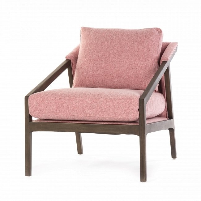 Кресло Earl Chair розового цвета