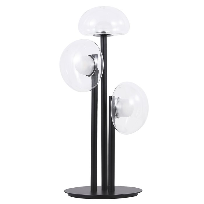 Настольная лампа BOSQUE LG3 BLACK/TRANSPARENT (стекло, цвет прозрачный) Настольная лампа BOSQUE LG3 BLACK/TRANSPARENT (стекло, цвет прозрачный)