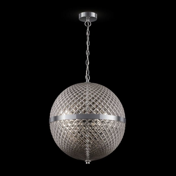 Подвесной светильник Yonkers с плафоном из рельефного стекла - купить Подвесные светильники по цене 15890.0