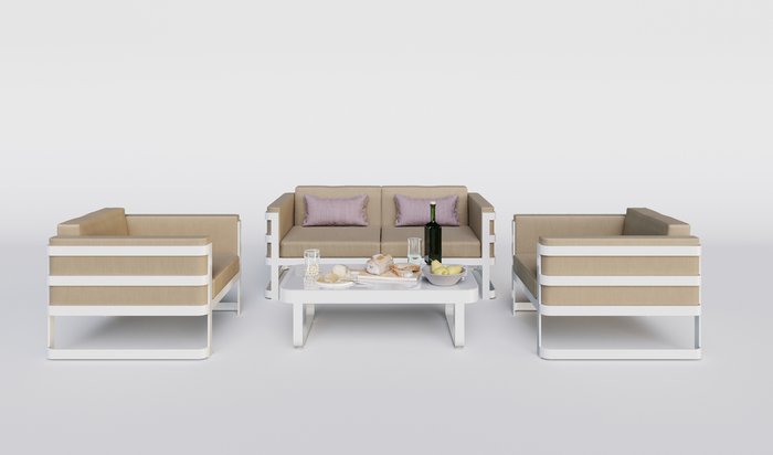 Комплект мебели GARDENINI Primavera - лучшие Комплекты для сада и дачи в INMYROOM
