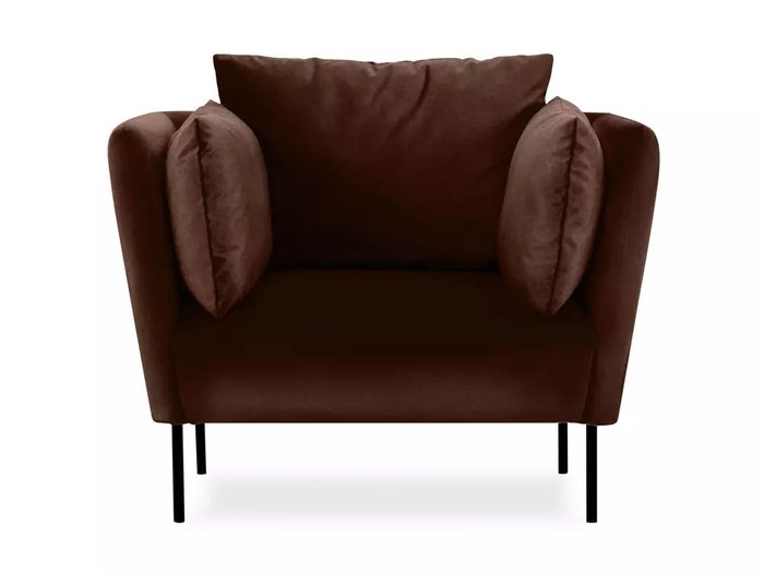 Кресло Copenhagen темно-коричневого цвета - купить Интерьерные кресла по цене 47880.0
