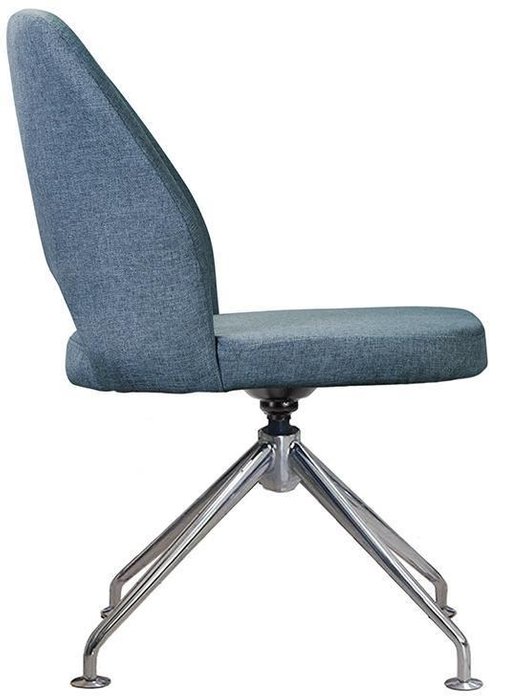 Стул Ledger Spider CR Сканди синего цвета - лучшие Офисные кресла в INMYROOM
