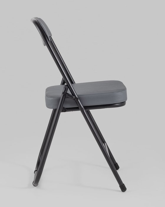 Стул складной Джон серого цвета  - лучшие Обеденные стулья в INMYROOM