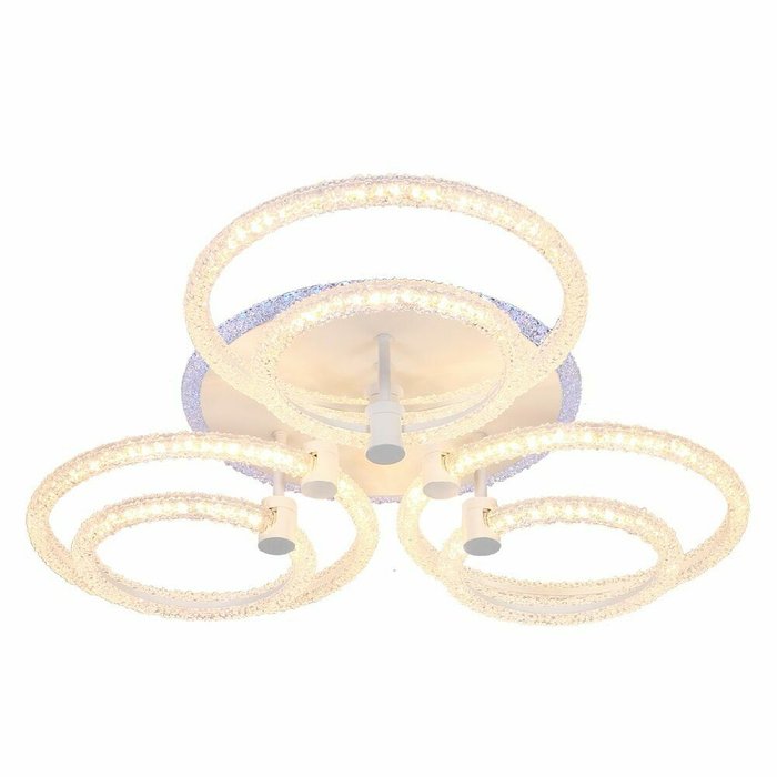Потолочная люстра Ice 10204/6LED BL (акрил, цвет прозрачный) - лучшие Потолочные люстры в INMYROOM Потолочная люстра Ice 10204/6LED BL (акрил, цвет прозрачный) - лучшие Потолочные люстры в INMYROOM