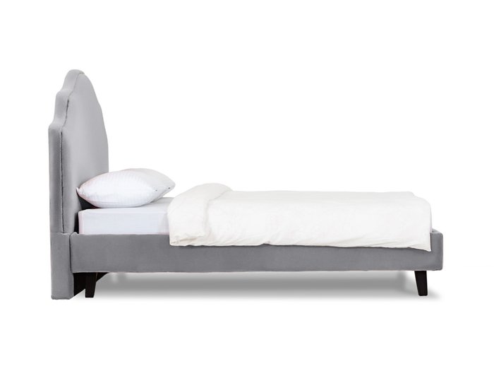 Кровать Queen Victoria L серого цвета 160х200 - лучшие Кровати для спальни в INMYROOM