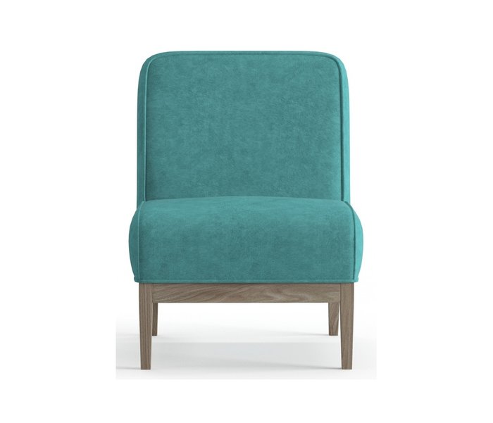 Кресло из вельвета Арагорн бирюзового цвета - купить Интерьерные кресла по цене 16490.0