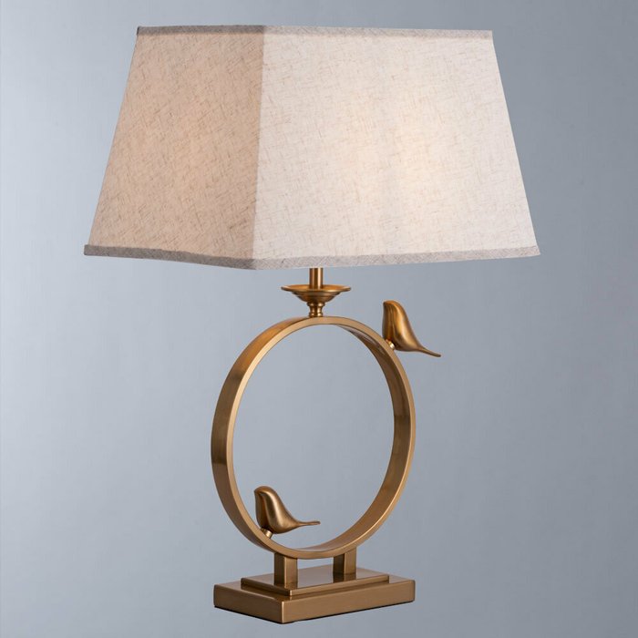 Настольная лампа Rizzi с белым плафоном - купить Настольные лампы по цене 16990.0
