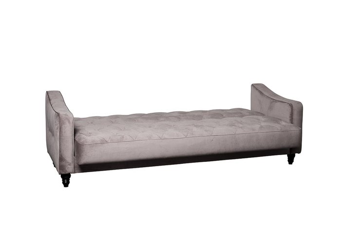 Диван-кровать трехместный серо-бежевого цвета - лучшие Прямые диваны в INMYROOM
