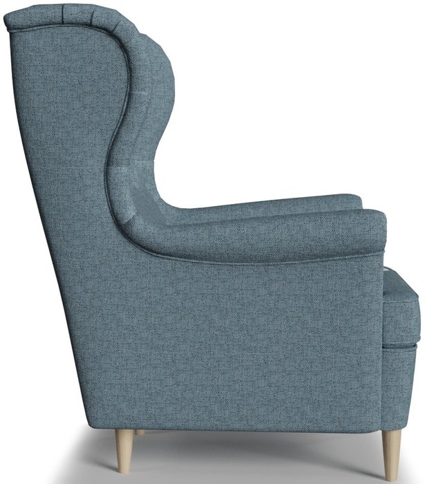 Кресло Торн серо-голубого цвета - лучшие Интерьерные кресла в INMYROOM