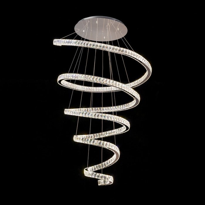 Eletto Olimpia EL330P140 LED Люстра хрустальная с пультом Хром