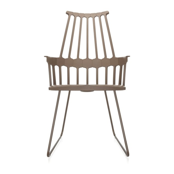 Кресло Comback коричневого цвета - купить Обеденные стулья по цене 68039.0