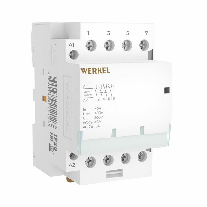 W943M40O/ Контактор модульный 40 A 4NO (3 мод.) W943M40O Контакторы W943M40O/ Контактор модульный 40 A 4NO (3 мод.) W943M40O Контакторы