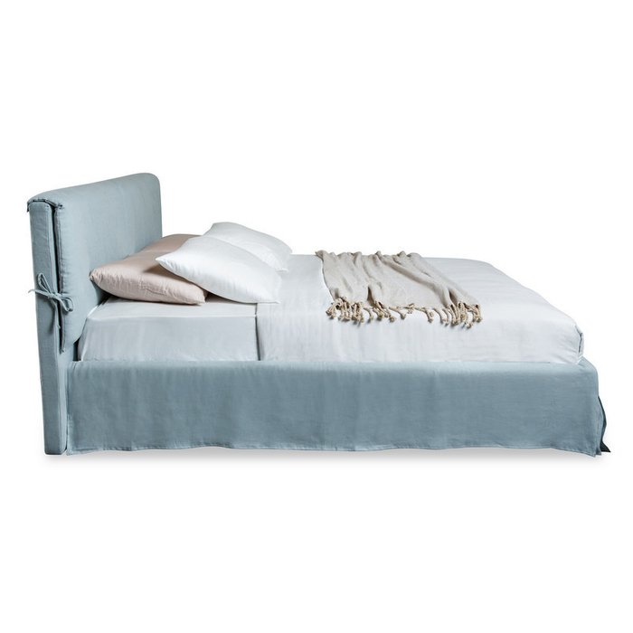 Кровать Nostra LC Telas 180х200 голубого цвета - лучшие Кровати для спальни в INMYROOM