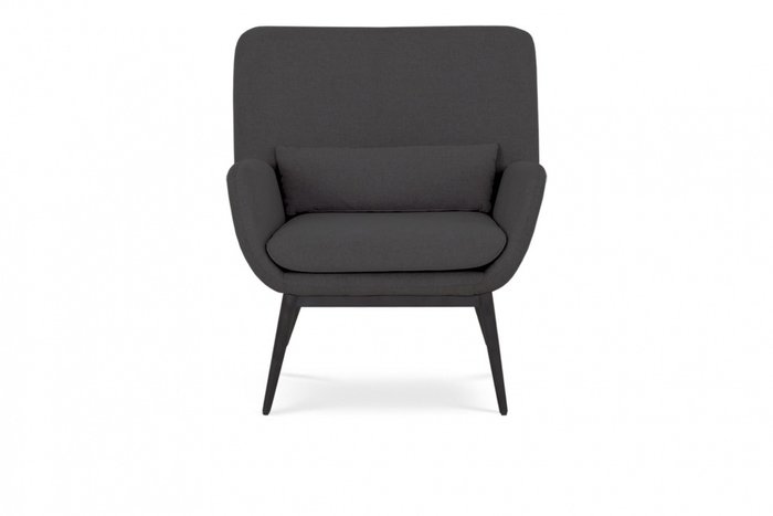Кресло темно-серого цвета - купить Интерьерные кресла по цене 35288.0