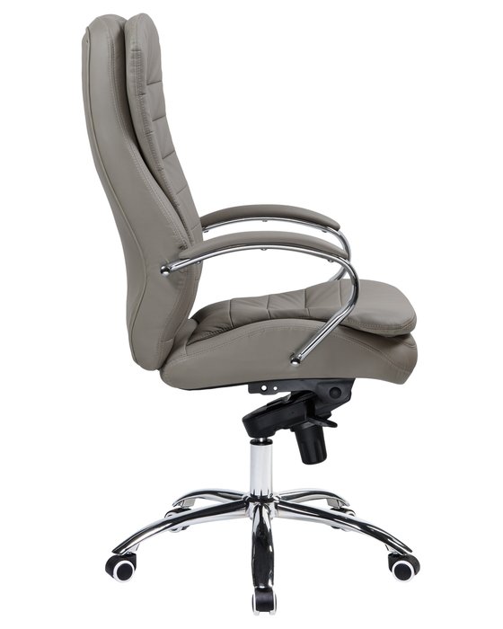 Офисное кресло для руководителей Lydon серого цвета - лучшие Офисные кресла в INMYROOM