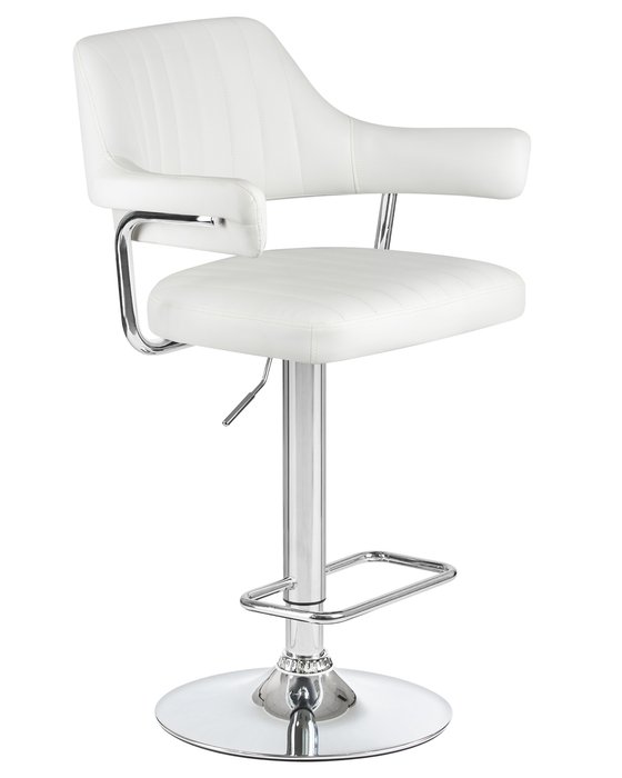 Барный стул Charly белого цвета - лучшие Барные стулья в INMYROOM