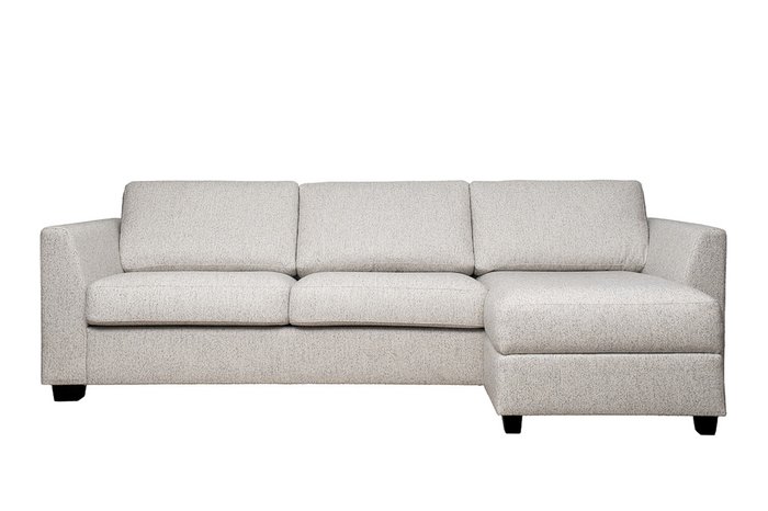 Угловой диван-кровать Bravo №3 серо-бежевого цвета