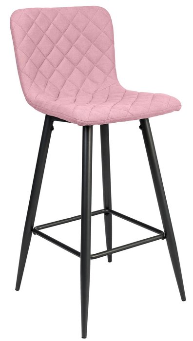 Барный стул Морган розового цвета