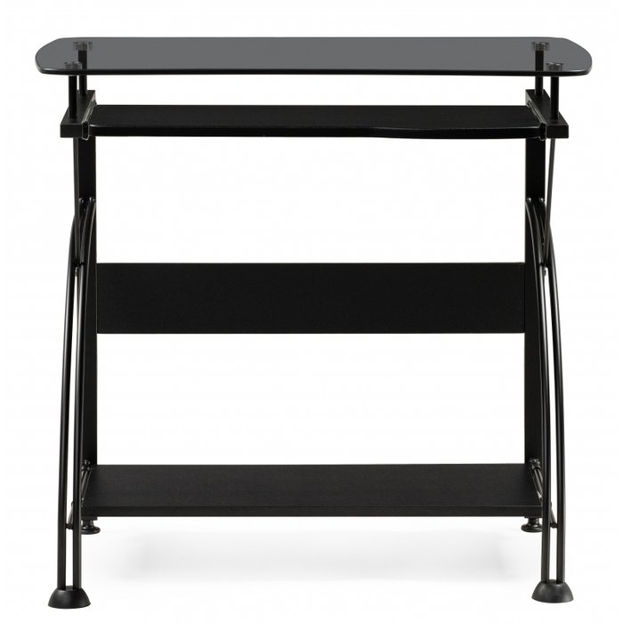 Компьютерный стол Glen черного цвета - лучшие Письменные столы в INMYROOM