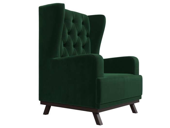 Кресло Джон Люкс зеленого цвета - лучшие Интерьерные кресла в INMYROOM