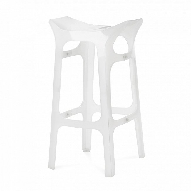 Барный стул Juan белого цвета