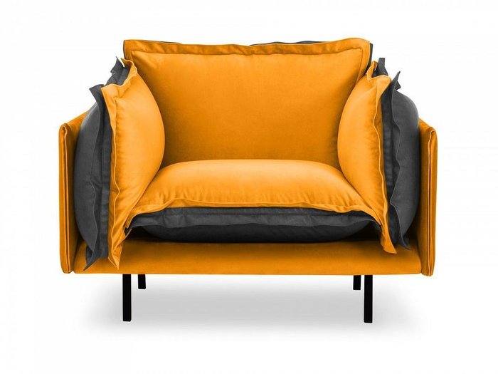 Кресло Barcelona желтого цвета - купить Интерьерные кресла по цене 69210.0