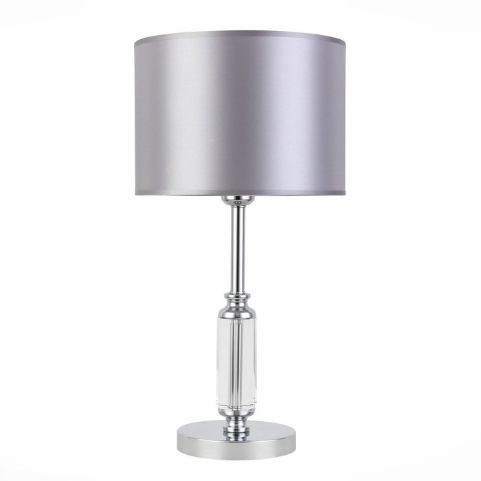 Прикроватная лампа Хром/Светло-серый E14 1*40W SNERE - купить Настольные лампы по цене 8380.0