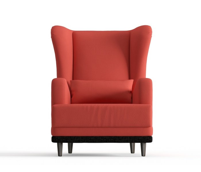 Кресло Грэмми в обивке из велюра оранжевого цвета - купить Интерьерные кресла по цене 10190.0