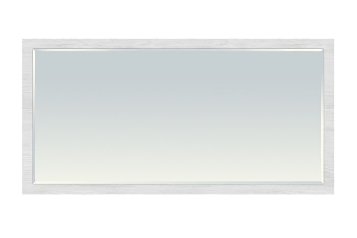 Зеркало настенное Виктория L белого цвета - купить Настенные зеркала по цене 5001.0