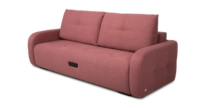 Прямой диван-кровать Энио красного цвета - купить Прямые диваны по цене 74196.0