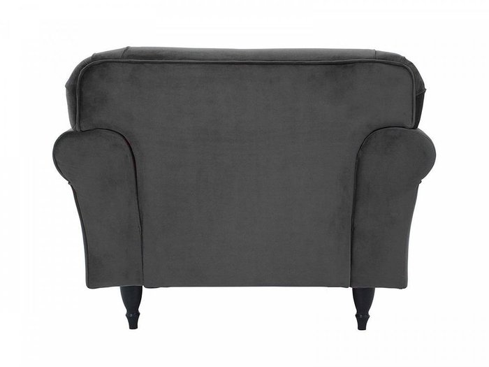 Кресло Italia темно-серого цвета - лучшие Интерьерные кресла в INMYROOM