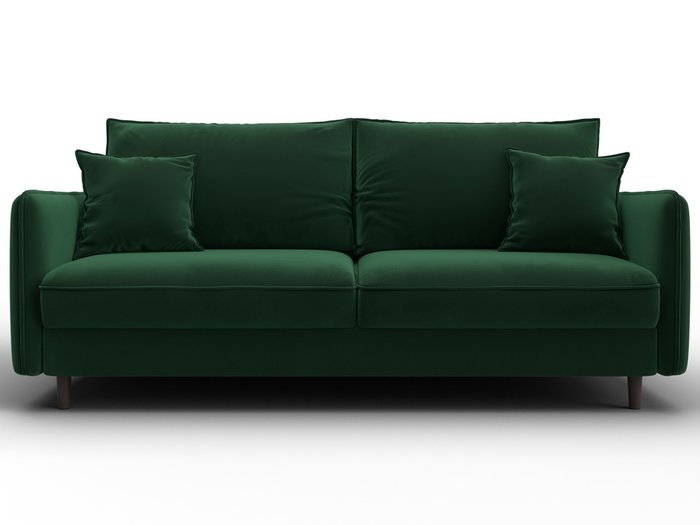 Диван-кровать Лига-064 зеленого цвета - купить Прямые диваны по цене 70990 Диван-кровать Лига-064 зеленого цвета - купить Прямые диваны по цене 70990