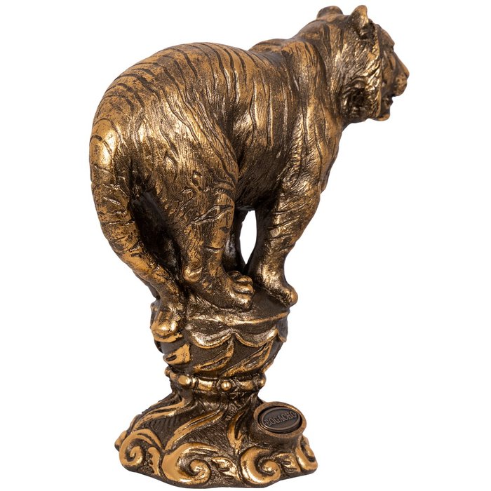 Статуэтка Тигр Мейнард бронзового цвета - купить Фигуры и статуэтки по цене 3862.0