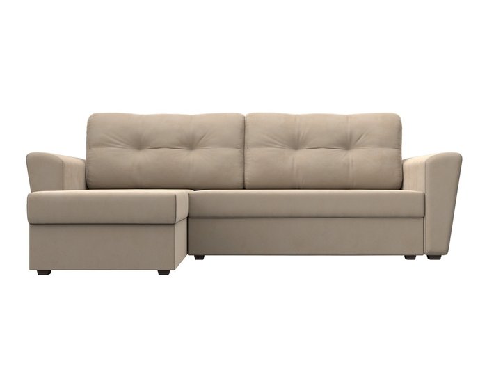 Угловой диван-кровать Амстердам лайт бежевого цвета левый угол - купить Угловые диваны по цене 49990 Угловой диван-кровать Амстердам лайт бежевого цвета левый угол - купить Угловые диваны по цене 49990