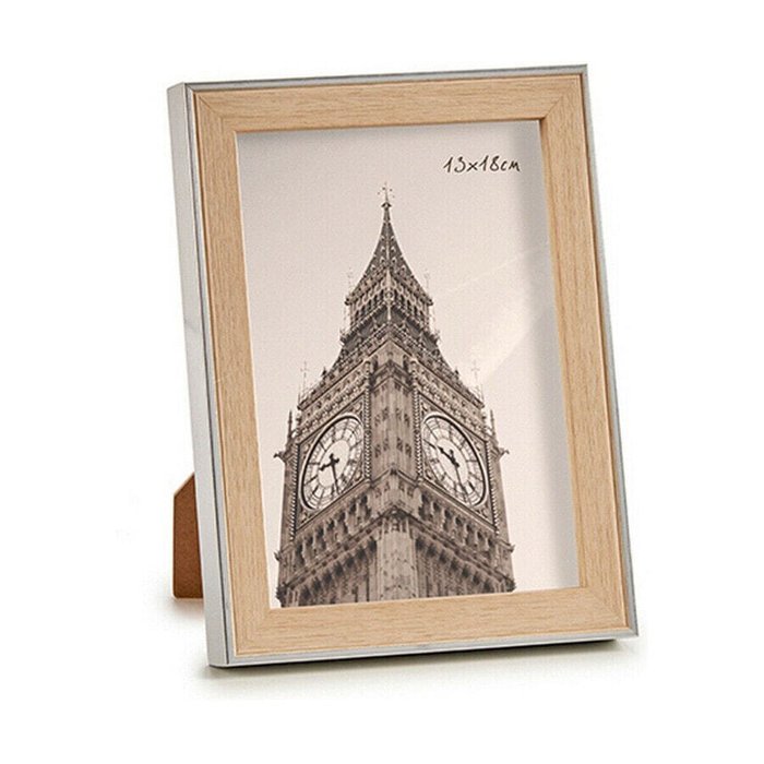 Фоторамка 15,6 x 2 x 20,7 cm Серебристый Коричневый Пластик Cтекло (6 штук) - купить Рамки по цене 3423