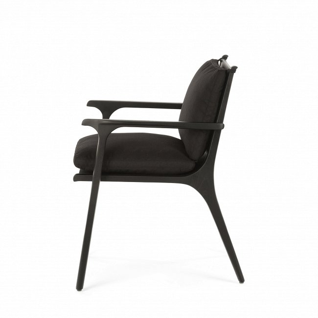 Стул Ren черного цвета  - лучшие Обеденные стулья в INMYROOM