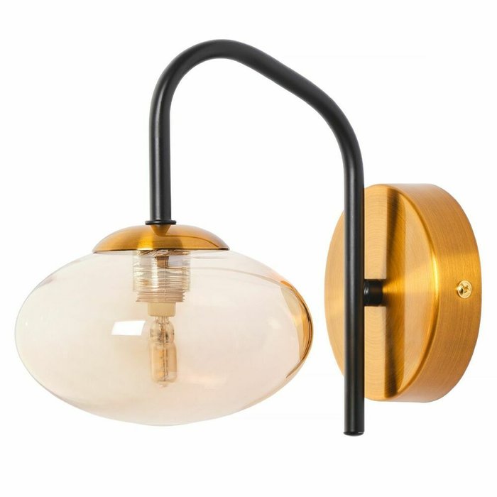 Бра Scott MR1750-1W (стекло, цвет янтарный)