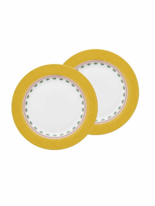 Набор из 2-х тарелок La Majorelle Yellow, 26,5 см Набор из 2-х тарелок La Majorelle Yellow, 26,5 см